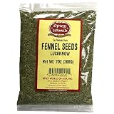 Spicy World Lukhnow Fennel Seeds, 7-Ounce Bags (Pack of 6)