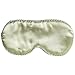 Spa Sister Silk Sleep Mask-Celery