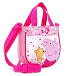 Peppa Pig - Borsetta a mano con traco...