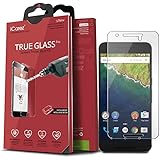 iCarez [Tempered Glass] Screen Protector for Huawei Google Nexus 6P Easy Install With Lifetime Replacement Warranty - Retail Packaging