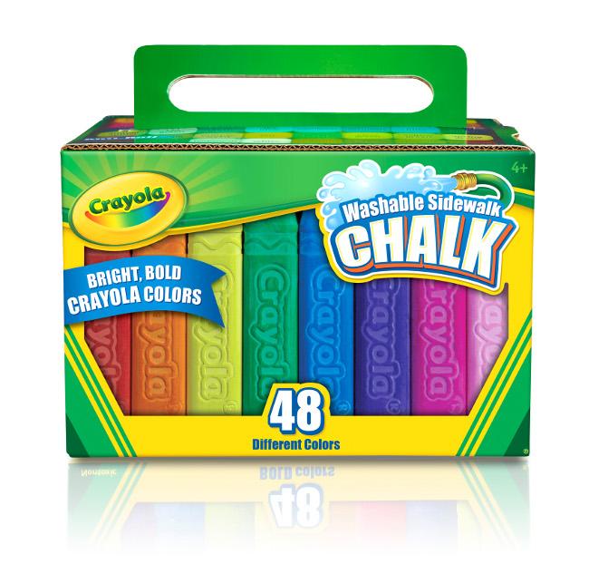 Crayola 48 Count Sidewalk Chalk (512048) Toys & Games