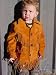 Children's Leather Fringe Jacket Image