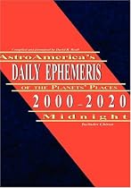 AstroAmerica's Daily Ephemeris 2000-2020 at Midnight