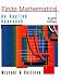 Finite Mathematics: An Applied Approach