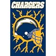 AFSD Chargers 44x28 Applique Banner by
