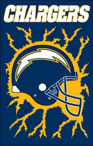 AFSD Chargers 44x28 Applique Banner
