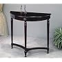 Traditional Cherry Finish Entry Way Console Table / Hall Table