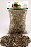 8 Oz. Certified Organic Sunflower Sprouting Seed - Striped Sunnies Un Shelled Sun Flower Seeds Are Excellent for Sprouts & Sprouting, Planting, Growing Salad Greens, Gardening, Hydroponics, Food Storage & More. Sunflower Sprouts Are High in Fiber, Protein, Essential Fatty Acids, Vitamins A, B Complex, C, Potassium, Magnesium and the Trace Elements Zinc, Manganese, Copper and Chromium.