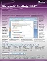 Microsoft OneNote 2007 Quick Reference Card - Handy Durable Tri-Fold MS One Note 2007 Tip & Tricks Guide. 6 Total Pages. Stores Easily. Ultimate Reference for Shortcuts, Tips & Cheats for Microsoft OneNote 2007 Note Taking & Management Software. (Software Quick Reference Cards)