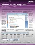 Microsoft OneNote 2007 Quick Reference Card - Handy Durable Tri-Fold MS One Note 2007 Tip & Tricks Guide. 6 Total Pages. Stores Easily. Ultimate Reference for Shortcuts, Tips & Cheats for Microsoft OneNote 2007 Note Taking & Management Software. (Software Quick Reference Cards)