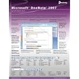 Microsoft OneNote 2007 Quick Reference Card - Handy Durable Tri-Fold MS One Note 2007 Tip & Tricks Guide. 6 Total Pages. Stores Easily. Ultimate Reference for Shortcuts, Tips & Cheats for Microsoft OneNote 2007 Note Taking & Management Software. (Software Quick Reference Cards)