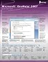 Microsoft OneNote 2007 Quick Reference Card - Handy Durable Tri-Fold MS One Note 2007 Tip & Tricks Guide. 6 Total Pages. Stores Easily. Ultimate Reference for Shortcuts, Tips & Cheats for Microsoft OneNote 2007 Note Taking & Management Software. (Software Quick Reference Cards)