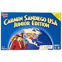 Carmen Sandiego USA Junior Edition (Board Game)