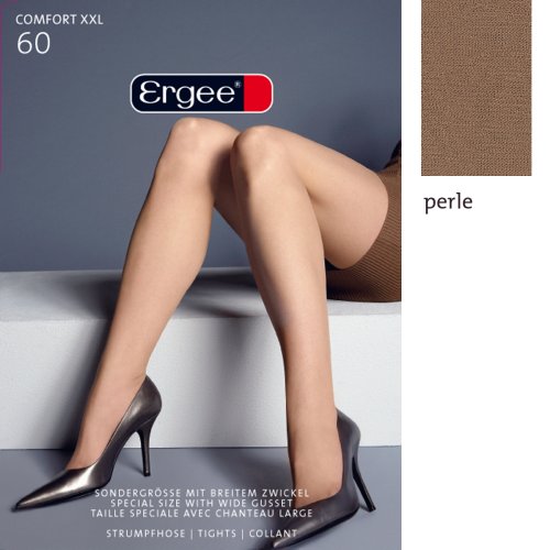 Ergee Comfort XXL 60 Damen Feinstrumpfhose, perle