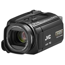 JVC Everio GZ-HD6 3CCD 120GB Hard Disk Drive High Definition Camcorder with 10x Optical Image Stabilized Zoom