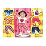 Melissa & Doug Girl Dress-Up Mix 'n Match Peg