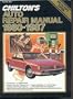 Chilton's Auto Repair Manual, 1980-87 - Perennial Edition (Chilton's Auto Service Manual)