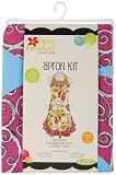 Daisy Kingdom Easy Cut and Sew Fashion Apron Kit, Wine Country