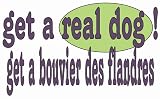 get a real dog! Get a bouvier des flandres Youth Long Sleeve T-Shirt for boys or girls