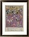 Siavosh Playing Polo with Afrasiab, from Firdawsi's Shahnama Framed Art Poster Print, 27x33