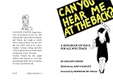 Can you hear me at the back? : a handbook on voice for all who teach