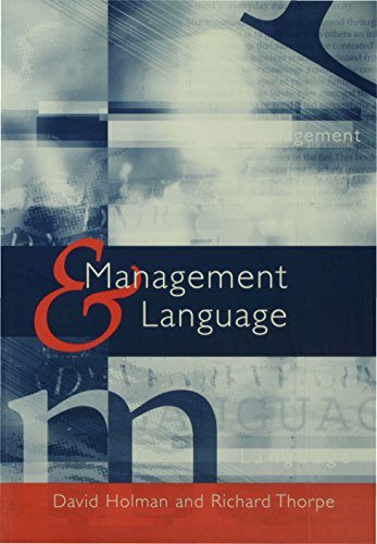 Management and Language: The Manager as a Practical Author