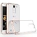 LG Escape 3 Case, LG Phoenix 2 Case, LG K8 Case, Kaesar Crystal Clear Ultra Slim Anti Scratch Bumper Case with Clear Back Panel Protective Case Cover for LG Escape 3 / LG Phoenix 2 / LG K8 - Rose Gold