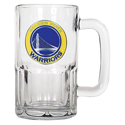 NBA Golden State Warriors 20-Ounce Root Beer Style Mug - Primary Logo