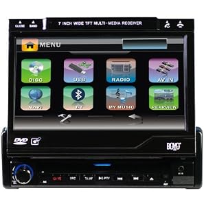 Boyo Avn701s In-Dash Single Din DVD Navigation