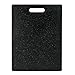 Dexas Grippboard Cutting Board with Non-Slip Feet, 11 by 14.5 inches, Dark Granite pattern and Black
