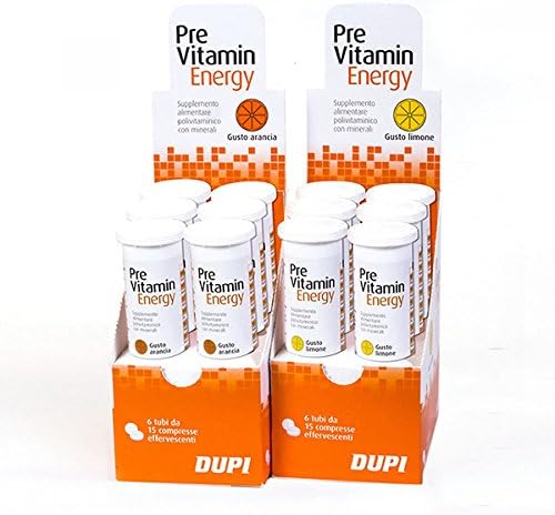 Previtamin Energy Taste Orange 15 Tablets