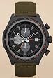 Fossil #CH2781 Men's Dylan Olive Nylon Strap Chronograph Watch