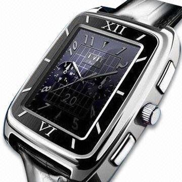 Tri-band Wrist Watch GSM Cellphone with 1.5" TFT Touchscreen -- MP3 MP4 player--write touch screen--Voice message--IP Dial--MMS--Stereo Bluetooth music--Voice Bluetooth A2DP--64 channels ringtone --Sound recorder--SMS-Text Messaging-- Speakerphone--Rechargable Battery Built in 128MB memory w/Bluetooth headphone