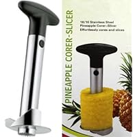 Ostart Fruit Peelers Pineapple Corer Slicer Cutter Parer Cutter Knife Stainless Kitchen Tool