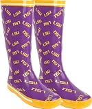 LSU Tigers Women's Purple All-Over Print Rubber Rain Boots