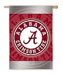 U of Alabama Crimson Tide Silk Reflections Flag - Garden Size