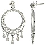 14k White Gold 1 1/4