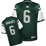 Reebok New York Jets Mark Sanchez Boys (4-7) Replica Jersey Kids 5-6 Medium