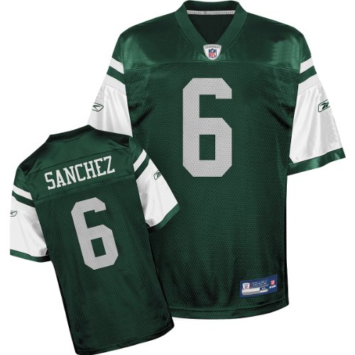 Reebok New York Jets Mark Sanchez Boys (4-7) Replica Jersey Kids 5-6 Medium