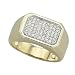14K Yellow Gold 1/4 ct. Diamond Men's Ring