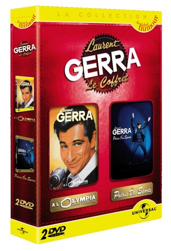 Coffret Laurent Gerra 2 DVD : Olympia / Palais des sports