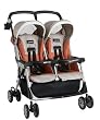2006 Aria Twin Stroller MT in Ambra