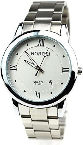 Business Calendar Steel Strap Watches Roman Scale Male Masculine Wristwatches Wholesale Flour M