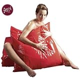 Produkt-Bild: Lack-Kopfkissen-Bezug Rot