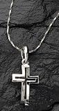 Roman 63356 Women's Crossfish <u>Cross Necklace For Women</u>