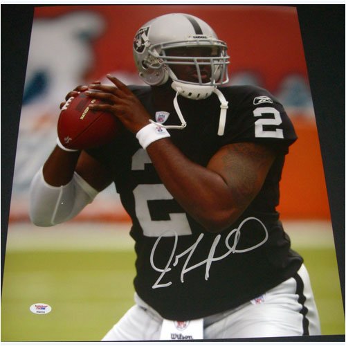 JaMarcus Russell (Oakland Raiders) Signed Autographed 16x20 Photo (PSA/DNA COA)