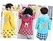 SKL Unisex Kid's Fashion Waterproof Cartoon Raincoat for boy or Girl,4 Sizes,3 Colors (XL, Pink)