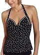 Calvin Klein Women's Dot Print Sweetheart Tankini Swimsuit Top