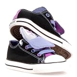 Converse CT All Star Double Tongue OX Black/Multi Baby