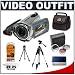 Sony Handycam DCR-SR82 HDD 60GB Wide/16:9 Digital Video Camcorder + 3-Piece Filter Kit (30mm UV/FLD/PL) + Deluxe Photo/Video 57